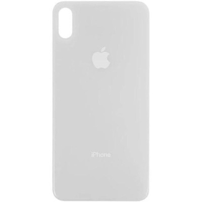 Задня кришка для iPhone XS Max (big hole) White Задня кришка для iPhone XS Max (big hole) White