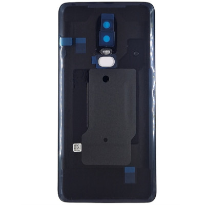 Задня кришка для OnePlus 6 orig Matte (зі склом камери) Black