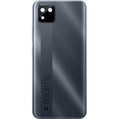 Задня кришка для Realme C11 2021 (зі склом камери) Grey Задня кришка для Realme C11 2021 (зі склом камери) Grey