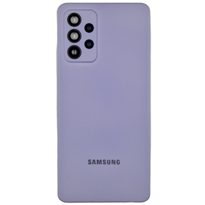 Задня кришка для Samsung A52 4G / A525 / A52 5G / A526 (зі склом камери) Purple Задня кришка для Samsung A52 4G / A525 / A52 5G / A526 (зі склом камери) Purple
