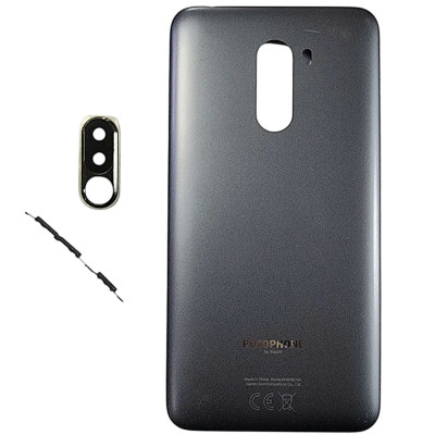 Задня кришка для Xiaomi Poco F1 Black Задня кришка для Xiaomi Poco F1 Black