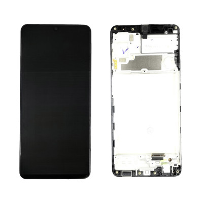 Дисплей для мобільного телефона Samsung A22 4G/A225 Original (PRC) with frame з тачскріном Black Дисплей для мобільного телефона Samsung A22 4G/A225 Original (PRC) with frame з тачскріном Black