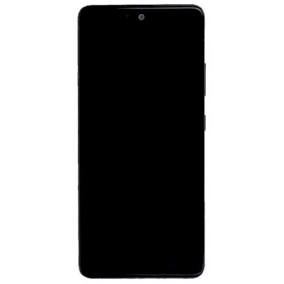 Дисплей для мобільного телефона Samsung A51 (A515) Oled with frame (orig/big size) з тачскріном Black Дисплей для мобільного телефона Samsung A51 (A515) Oled with frame (orig/big size) з тачскріном Black