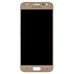 Дисплей для мобільного телефона Samsung J701/J7 Neo 2017 Oled з тачскріном Gold