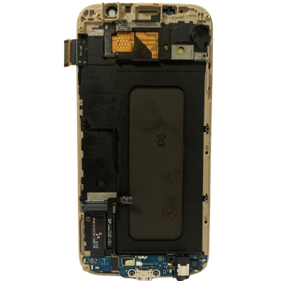 Дисплей для мобільного телефона Samsung S6/G920 TFT (з регулюванням яскравості) з тачскріном Gold