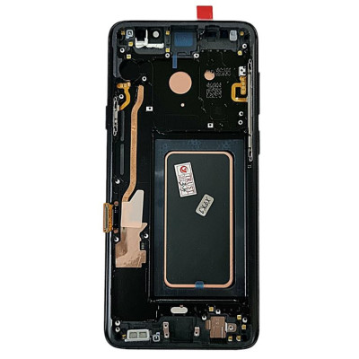 Дисплей для мобільного телефона Samsung S9 Plus/G965, with frame, Original (PRC) з тачскріном Black