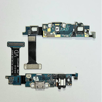Нижня плата для Samsung S6 Edge/G925 (конектор зарядки, мікрофон)