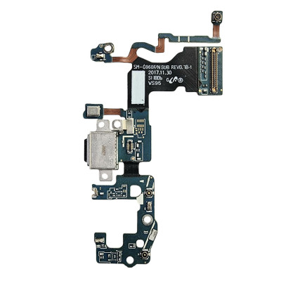 Нижня плата для Samsung S9/G960 AAA (конектор зарядки, мікрофон) AAA