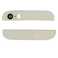 Скло камери для iPhone 5S та скло корпуса White Скло камери для iPhone 5S та скло корпуса White