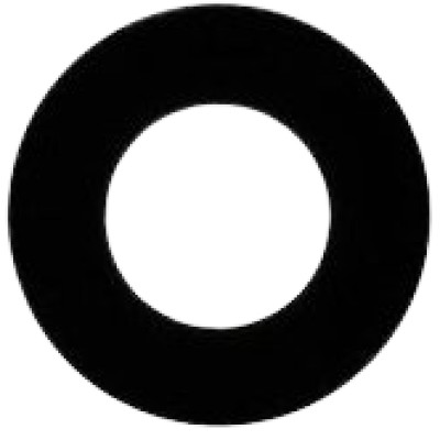 Скло камери універсальне 7мм Black Скло камери універсальне 7мм Black