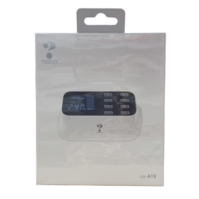 Зарядний пристрій 8 USB Smart Charge CD-A19 Зарядний пристрій 8 USB Smart Charge CD-A19