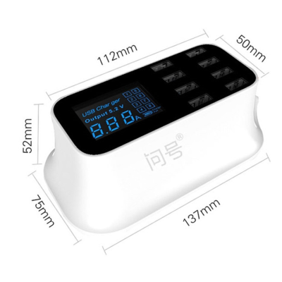 Зарядний пристрій 8 USB Smart Charge CD-A19 Зарядний пристрій 8 USB Smart Charge CD-A19