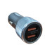 Автомобільний зарядний пристрій Aspor A905 (2USB/36W)- графітовий