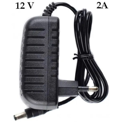 Мережевий зарядний пристрій 12V/2A (5.5 * 2.5mm) Мережевий зарядний пристрій 12V/2A (5.5 * 2.5mm)