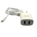 Мережевий зарядний пристрій Aspor A811 IQ /QC (2USB/2.4A) + USB кабель Micro- білий Мережевий зарядний пристрій Aspor A811 IQ /QC (2USB/2.4A) + USB кабель Micro- білий