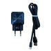 Мережевий зарядний пристрій Aspor F13C Carbon Series 2.1A/2USB + USB кабель Lightning- чорний Мережевий зарядний пристрій Aspor F13C Carbon Series 2.1A/2USB + USB кабель Lightning- чорний
