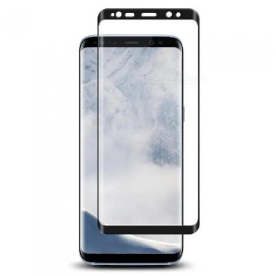 Скло захисне Full Glue для Samsung S9- чорний Скло захисне Full Glue для Samsung S9- чорний