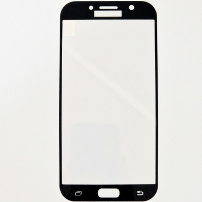 Скло захисне FULL SCREEN для Samsung A720/A7 2017- чорний Скло захисне FULL SCREEN для Samsung A720/A7 2017- чорний