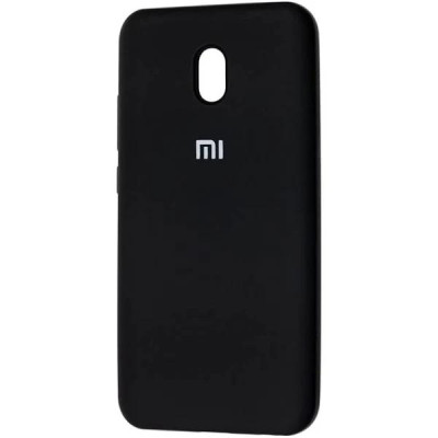 Накладка (з мікрофіброю) Silk Original Full Cover для Xiaomi Redmi 8- чорний