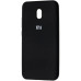 Накладка (з мікрофіброю) Silk Original Full Cover для Xiaomi Redmi 8- чорний