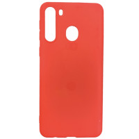 Накладка TPU Soft для Samsung A21/A215- червоний