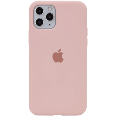Накладка (з мікрофіброю) Silk для iPhone 11 Pro Max- №19 рожевий пісок