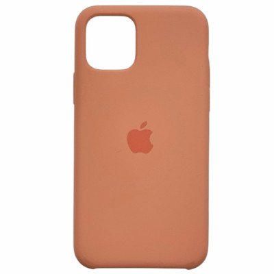 Накладка (з мікрофіброю) Silk для iPhone 11 Pro- №27 фламінго