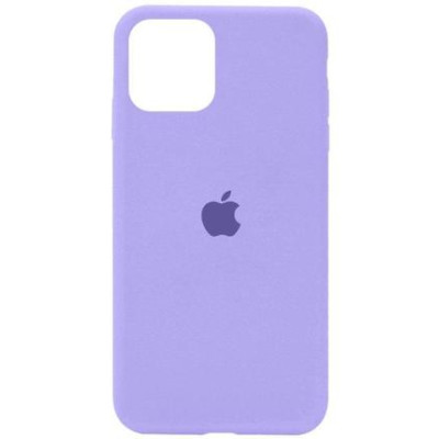Накладка (з мікрофіброю) Silk для iPhone 11 Pro- №39 світло- бузковий