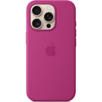 Накладка (з мікрофіброю) Silk для iPhone 11 Pro- №48 dragon fruit