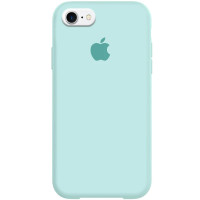 Накладка (з мікрофіброю) Silk для iPhone 6- №17 бірюзовий