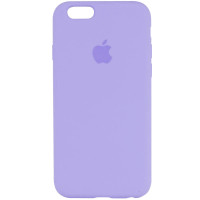 Накладка (з мікрофіброю) Silk для iPhone 6- №39 світло- бузковий