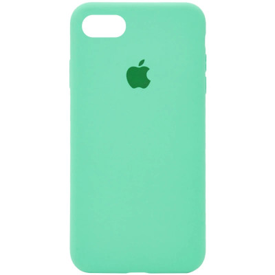 Накладка (з мікрофіброю) Silk для iPhone 6- №47 м`ятний