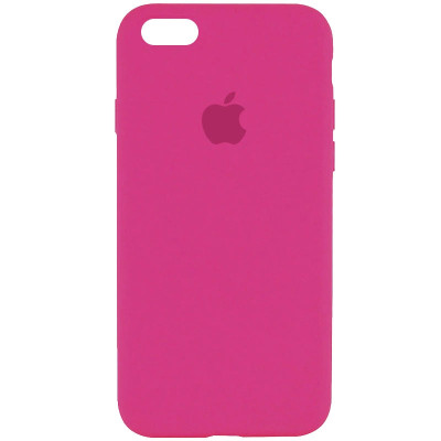 Накладка (з мікрофіброю) Silk для iPhone 6- №48 dragon fruit
