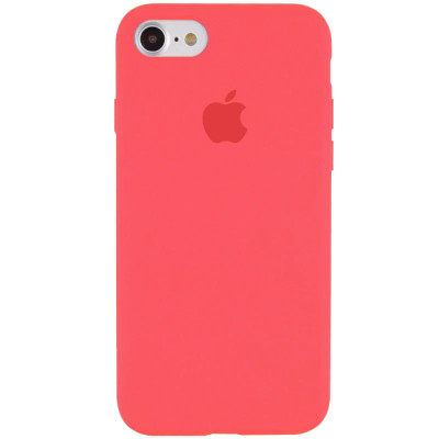 Накладка (з мікрофіброю) Silk для iPhone 6- №52 кавуновий
