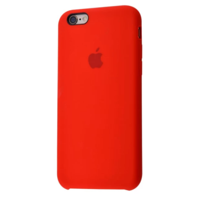 Накладка (з мікрофіброю) Silk для iPhone 6 Plus- №14 червоний