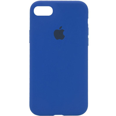 Накладка (з мікрофіброю) Silk для iPhone 6 Plus- №3 королівський- синій