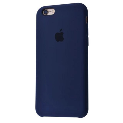 Накладка (з мікрофіброю) Silk для iPhone 6 Plus- №36 синій кобальт