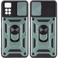 Протиударний чохол Camshield Serge Ring для Xiaomi Redmi Note 11 4G / Note 11S- зелений Протиударний чохол Camshield Serge Ring для Xiaomi Redmi Note 11 4G / Note 11S- зелений
