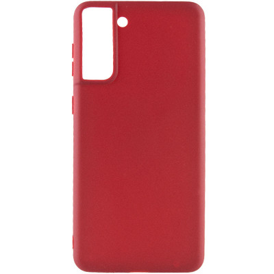 Накладка Candy для Samsung S21- бордовий Накладка Candy для Samsung S21- бордовий