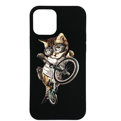 Накладка (з мікрофіброю) Case Art для iPhone 11 Pro Max- чорний