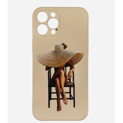 Накладка (з мікрофіброю) Case Art для iPhone 12 Pro Max (6.7`)- рожевий пісок Накладка (з мікрофіброю) Case Art для iPhone 12 Pro Max (6.7`)- рожевий пісок
