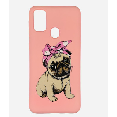 Накладка (з мікрофіброю) Case Art для Samsung M30S/M307/M21/M215- рожевий Накладка (з мікрофіброю) Case Art для Samsung M30S/M307/M21/M215- рожевий