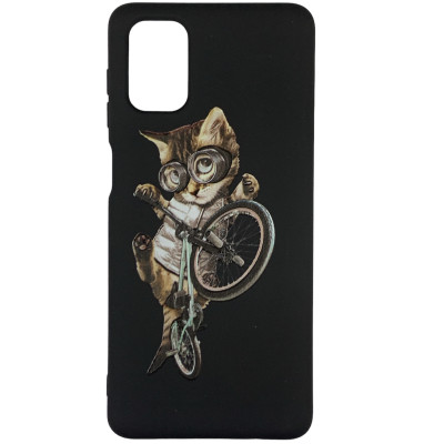 Накладка (з мікрофіброю) Case Art для Samsung M51/M515- чорний Накладка (з мікрофіброю) Case Art для Samsung M51/M515- чорний