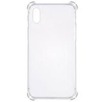 Накладка GETMAN посилені кути для iPhone XS Max- прозорий Накладка GETMAN посилені кути для iPhone XS Max- прозорий