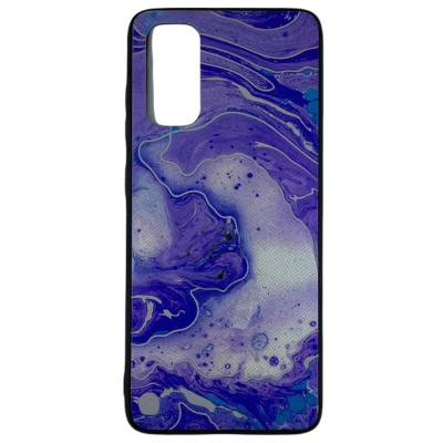 Накладка Marble UV для Samsung S20- фіолетовий Накладка Marble UV для Samsung S20- фіолетовий