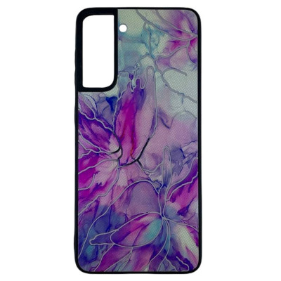 Накладка Marble UV для Samsung S21- рожевий Накладка Marble UV для Samsung S21- рожевий