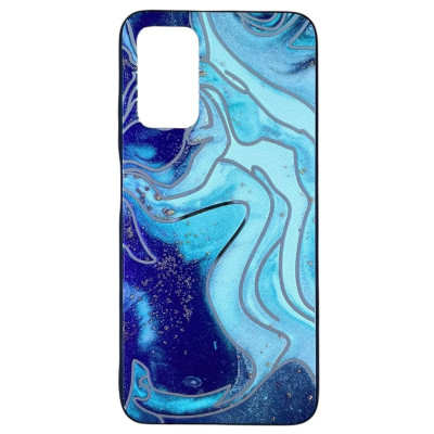 Накладка Marble UV для Xiaomi Redmi 9T / Poco M3- зелений Накладка Marble UV для Xiaomi Redmi 9T / Poco M3- зелений