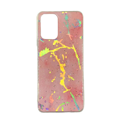 Накладка Marble для Samsung A71/A715- рожевий Накладка Marble для Samsung A71/A715- рожевий