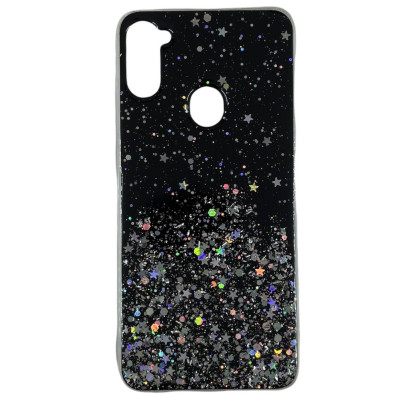 Накладка Metal Dust для Samsung A11- чорний Накладка Metal Dust для Samsung A11- чорний