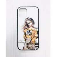 Накладка Prisma Ladies для iPhone 12 Pro Max (6.7`)- Girl Yellow Накладка Prisma Ladies для iPhone 12 Pro Max (6.7`)- Girl Yellow